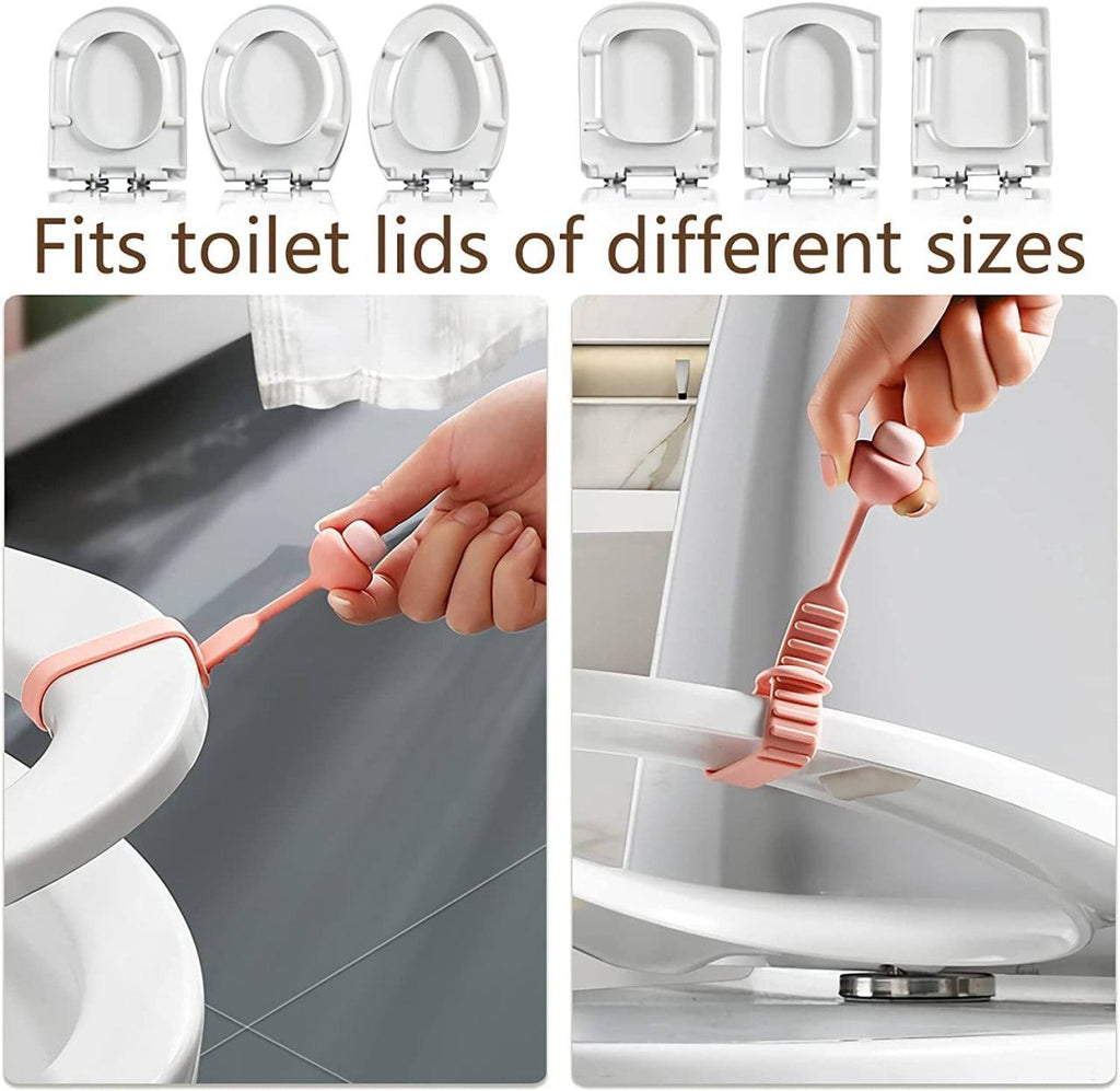 Toilet Seat Lifter (Pack of 3) – Hygienic & Easy-to-Use Handle for Lifting Toilet Seat Gardino