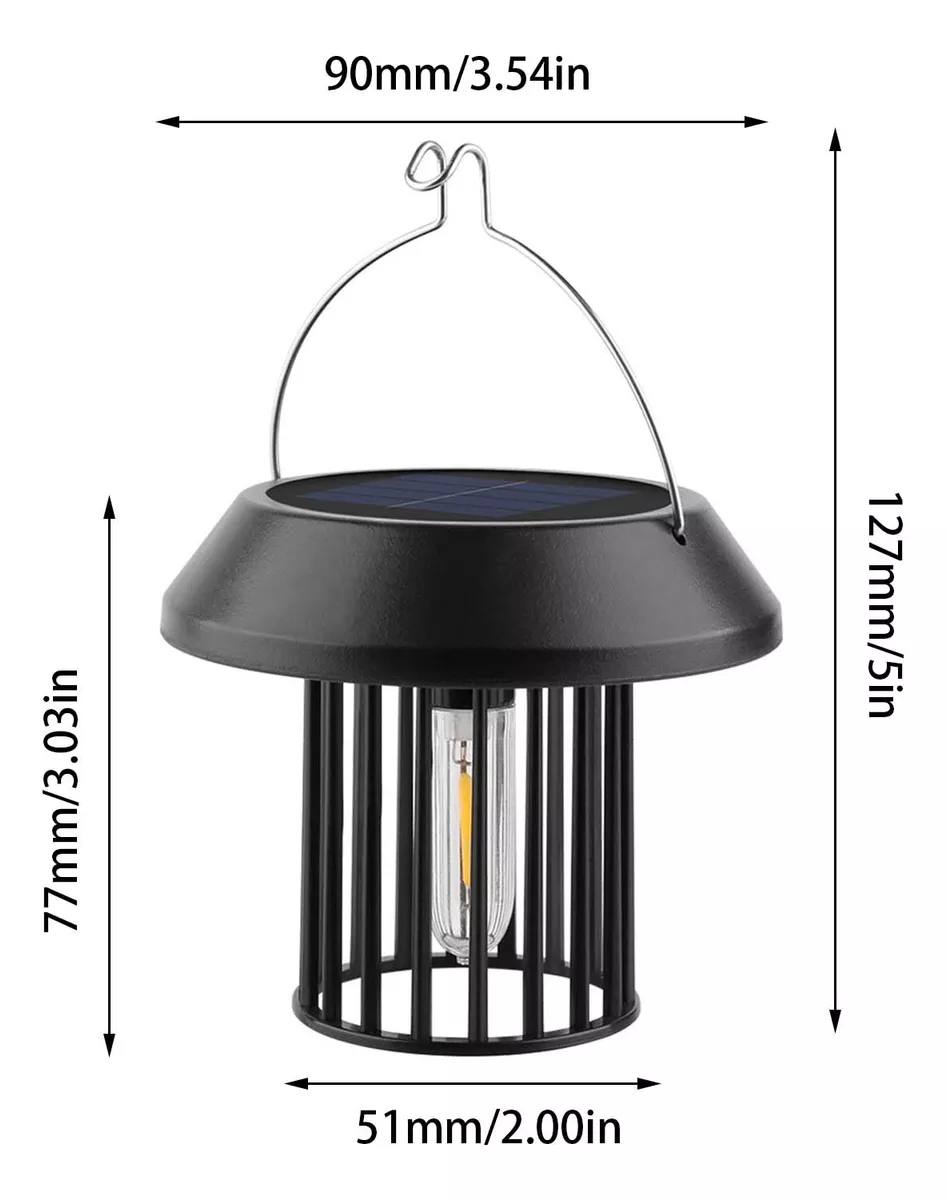 Outdoor Solar Lantern Light – Waterproof Hanging Garden Lamp for Patio, Pathway & Home Décor Gardino