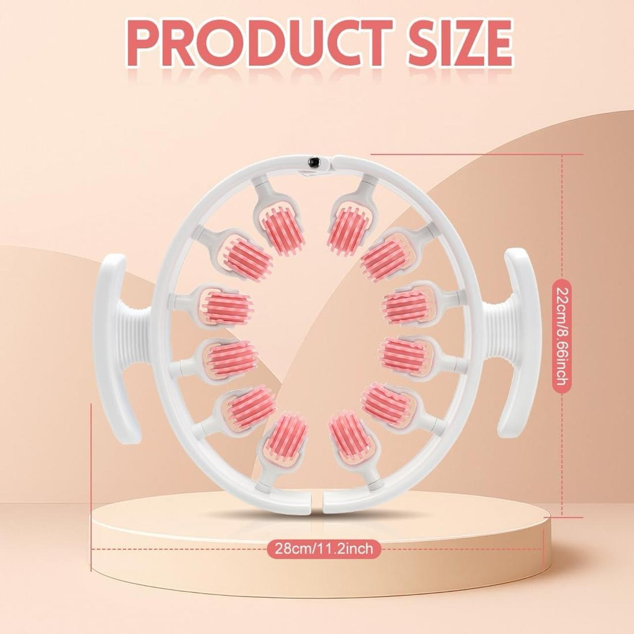 Cellulite Massager Roller – Fascia Release Tool for Thighs, Legs & Waist | Anti-Cellulite, Body Sculpting & Lymphatic Drainage