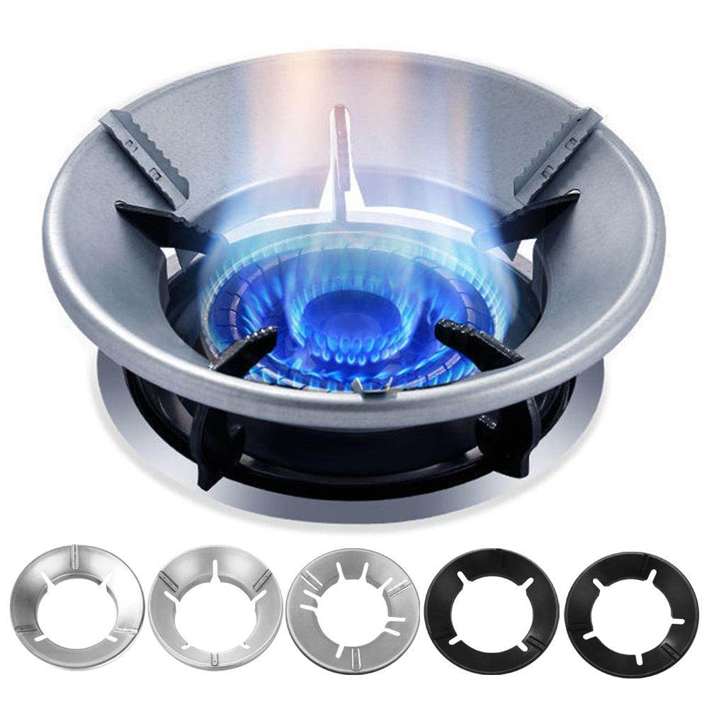 Gas Saver Burner Stand|Windproof Gas Stand for Gas Chula Stand|Gas Saver Jali|Stove Protector and Washable Stand(Pack of 2) - Gardino