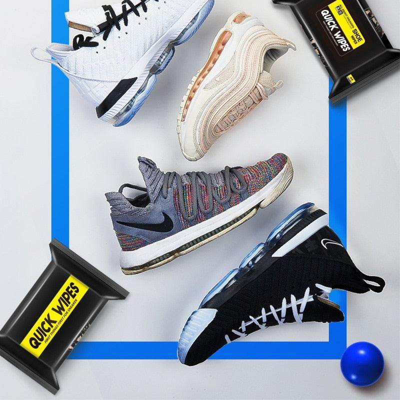 Shoe Wipes Sneaker Wipes Instant Sneaker Cleaner Shoe Cleaning Wipes - Gardino