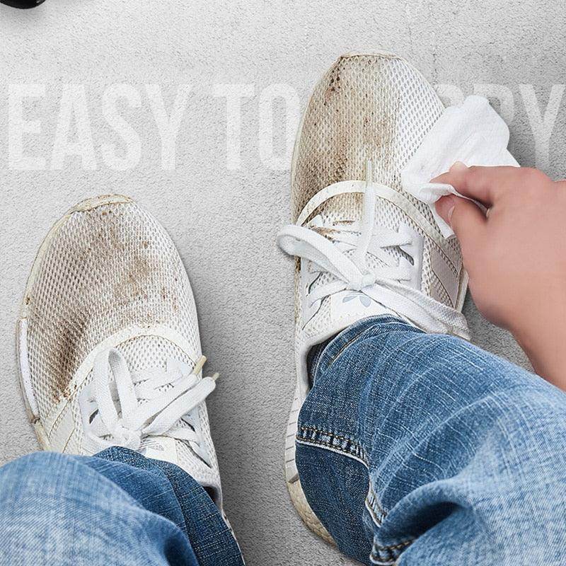 Shoe Wipes Sneaker Wipes Instant Sneaker Cleaner Shoe Cleaning Wipes - Gardino