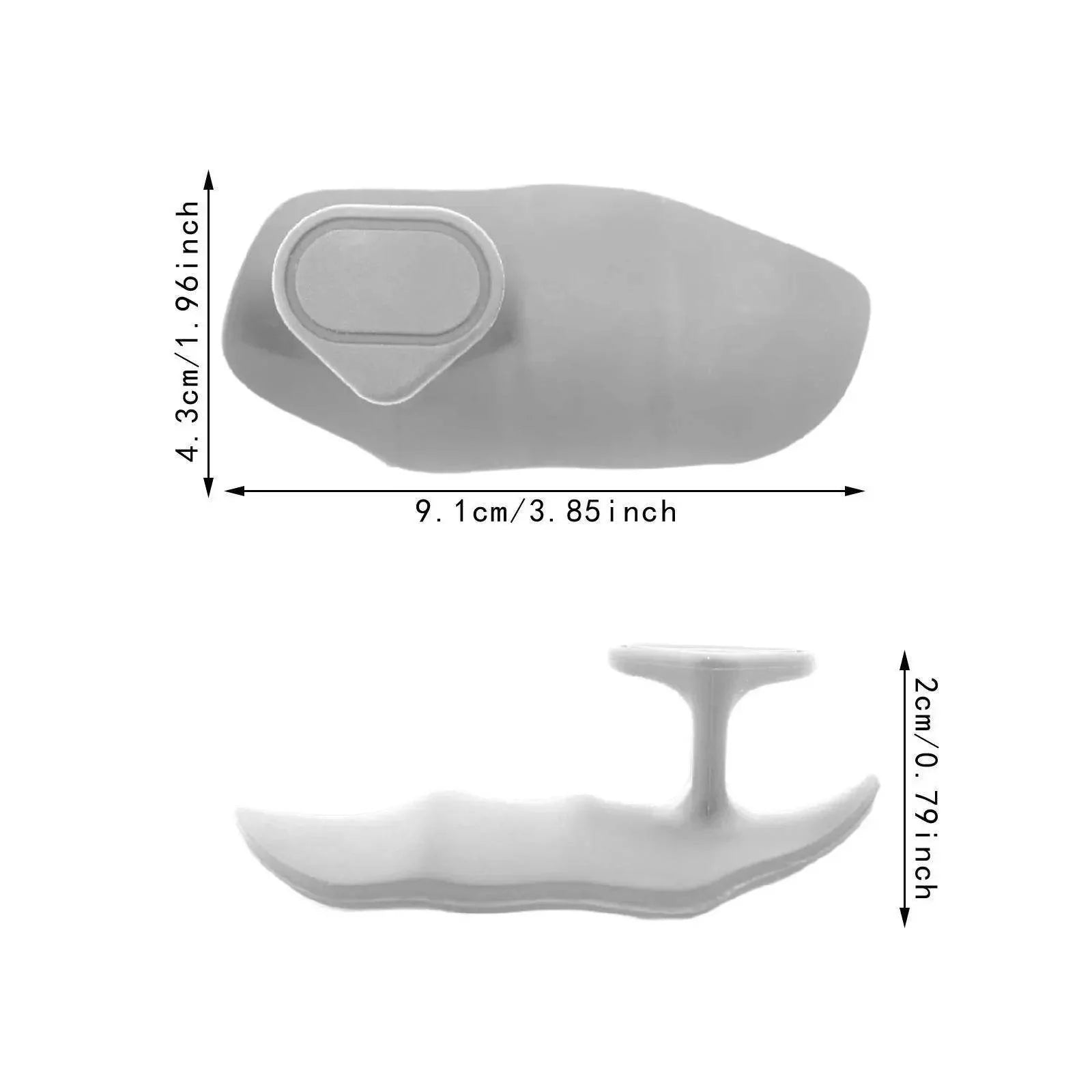 Anti-Slip Gym Grip- for Men & Women - Anti-Slip Rubber with Palm Protection, Breathable Fingerless Design Set of 2 (Free pouch ) - Gardino