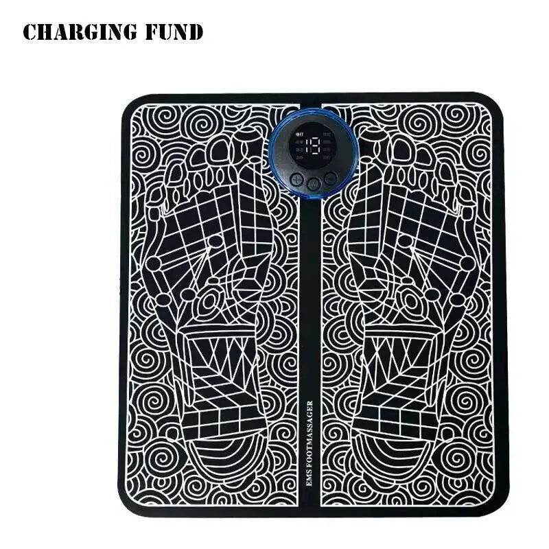 EMS Foot Massager | Portable Muscle Relaxation Mat for Pain Relief and Circulation Boost - Gardino