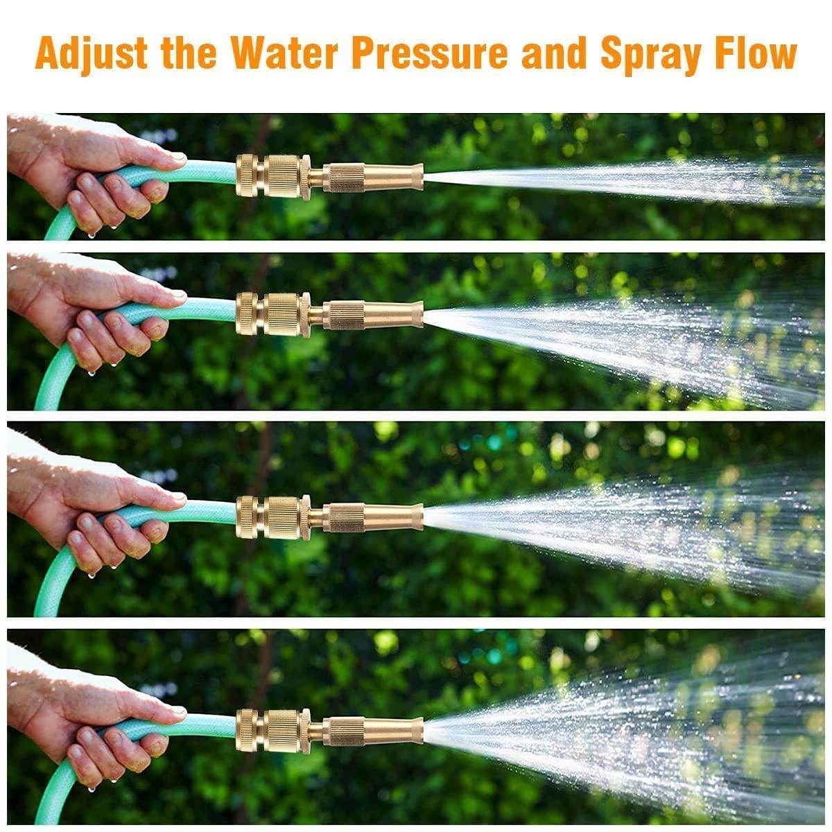 High Pressure Brass Water Spray Nozzle Gun for Car, Gardenening, Bike,Plants Car Washer - Gardino